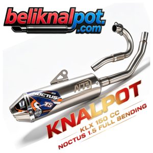 Knalpot Noctus untuk Kawasaki KLX 150 cukup populer di kalangan pengguna trail karena fokusnya di suara, tampilan, dan respons mesin. Kalau yang dimaksud “Noctus 15” itu seri Noctus untuk motor 150 cc seperti KLX/CRF/WR, ini beberapa keunggulannya: ### Keunggulan utama 1. **Suara lebih bass dan padat** * Karakter suara Noctus biasanya lebih “ngebas” dibanding knalpot standar. * Banyak rider suka karena suaranya tetap galak tapi tidak setajam knalpot brong full racing tertentu. 2. **Tarikan bawah lebih responsif** * Cocok buat trail dan harian. * Pada KLX 150 yang torsinya fokus rpm bawah-menengah, knalpot model Noctus sering terasa lebih enteng saat buka gas awal. 3. **Bobot lebih ringan** * Material stainless/aluminium membuat bobot lebih ringan dibanding knalpot bawaan. * Efeknya motor terasa lebih lincah saat manuver off-road. 4. **Tampilan lebih racing** * Desain silencer model trail competition bikin tampilan KLX lebih gagah. * Banyak dipakai untuk konsep supermoto atau trabas. 5. **Plug and play (PNP)** * Banyak versi Noctus untuk KLX 150 sudah PNP tanpa ubahan besar. 6. **Cocok untuk upgrade ringan** * Masih oke dipakai motor standar. * Kalau motor sudah setting karbu, filter udara, atau bore up ringan, efek performanya biasanya lebih terasa. ### Kekurangannya juga ada * Suara lebih keras dari standar, jadi bisa capek untuk touring jauh. * Kadang perlu setting ulang karburator supaya tenaga dan konsumsi BBM optimal. * Kalau terlalu free-flow, torsi bawah bisa malah ngempos. * Risiko kena razia kalau suara terlalu bising. Di Indonesia batas kebisingan motor 80–175 cc sekitar 83 dB. ([Reddit][1]) ### Pilihan yang sering dipakai untuk KLX Beberapa seri yang sering dipasang: * [KNALPOT NORIFUMI NOCTUS T3 KLX 150 CRF 150 WR 155]() * [Knalpot NOCTUS T5 KLX DTracker CRF 150 WR 155]() * [Norifumi Knalpot Racing Trail Trabass Tipe Noctus T5]() | Fitur | [Noctus T3]() | [Noctus T5]() | [Noctus T5 Trabass]() | | ------------------ | ------------- | --------------------- | --------------------- | | Karakter suara | Bass halus | Lebih galak | Bass trabas | | Cocok untuk | Harian | Harian + touring | Trail/trabas | | Karakter tenaga | Respons bawah | Tengah-atas lebih isi | Torsi bawah kuat | | Tingkat kebisingan | Sedang | Agak keras | Lebih keras | | Kisaran harga | ±1 jutaan | ±1,3–1,5 jutaan | ±1,3 jutaan | Kalau mau, saya juga bisa bantu bandingkan: * Noctus vs Prospeed * Noctus vs R9 * Noctus untuk harian atau trabas * Setting karbu KLX setelah ganti knalpot [1]: https://www.reddit.com/r/indonesia/comments/11iy1qv?utm_source=chatgpt.com "Knalpot bawaan satria F150 tahun 2021"