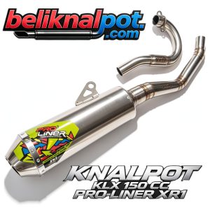 KNALPOT PROLINER XR1 KLX 150 CC FULL STAINLESS