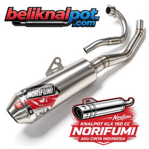 Kesan Knalpot Norifumi Rocket 4 "Aku Cinta Indonesia" untuk KLX 150 🏍️🇮🇩 🎧 Suara Paling disukai: bas padat, gahar, bulat, tidak cempreng, enak didengar, khas Norifumi. Tidak terlalu berisik tapi tetap terdengar berkarakter, cocok harian maupun trabas. ⚙️ Performa Tarikan bawah & tengah lebih enteng, respons gas lebih cepat, tenaga terasa naik sedikit. Pas untuk mesin standar atau sedikit modif (porting/karburator). PNP, tinggal pasang tanpa ubah apa-apa. 🛠️ Kualitas & Tampilan - Bahan stainless tebal, anti karat, awet. - Desain rapi, ada motif/garis merah putih, tulisan "Aku Cinta Indonesia", tampil lebih keren & nasionalis . - Pasang pas, jarang ada masalah bocor atau kurang pas. ✅ Kelebihan - Suara enak, tidak bising berlebihan - Tenaga naik, irit juga - Kualitas bahan bagus, awet - Tampilan keren, tema Indonesia - Harga terjangkau (sekitar Rp 550–600rb) ⚠️ Kekurangan - Beberapa unit perlu penyetelan sedikit di sambungan - Untuk mesin standar, tenaga atas tidak terlalu besar Kesimpulan: Sangat direkomendasikan! Cocok banget buat KLX 150 harian, jalan raya, atau trabas. Suara mantap, tenaga naik, tampilan bangga bangkitkan rasa cinta tanah air. 👍 Mau saya rangkumkan juga perbandingan dengan tipe Norifumi lain?