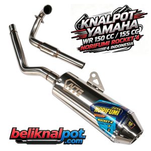 Berikut kelebihan utama Knalpot Norifumi Rocket 4 buatan Purbalingga khusus Yamaha WR 150/155: ✅ Bahan Awet & Anti Karat - Selinder & leher dari stainless steel 304 tebal (0,8 mm) → tidak berkarat, tahan panas, awet lama. - Saringan dalam stainless, glaswol serat putih tahan bakar → tidak mudah rusak/keropos . - Pewarnaan permanen, tidak pudar atau luntur. ✅ Suara Enak & Gahar - Suara bas bulat, empuk, tidak pecah di RPM tinggi; rendah juga ngebas mantap . - Karakter suara khas trail: gahar tapi nyaman, tidak bising berlebihan . ✅ Performa Naik - Aliran gas buang lancar → tenaga atas & respons gas lebih enteng . - Cocok untuk standar, porting, hingga mesin bore-up (sampai 200cc) . - Tenaga tarikan lebih kuat di tanjakan & jalan berat. ✅ Pasang Langsung (PNP) - Pasang & pakai, tidak perlu ubah rangka, dudukan, atau komponen lain . - Dudukan presisi, tidak bergetar atau bocor . ✅ Kualitas Lokal Teruji - Buatan Purbalingga, terkenal sebagai pusat pembuat knalpot racing berkualitas. - Harga terjangkau dibanding merek impor, kualitas setara kualitas menengah ke atas. - Desain rapi, las halus, tampilan motor makin gagah. Cocok banget buat harian, trabas, touring, maupun balap ringan. Mau saya bantu bandingkan dengan tipe Norifumi lain?