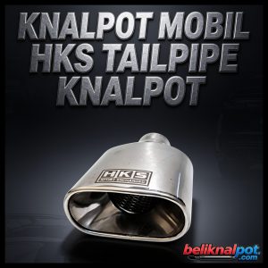 JUAL KNALPOT MOBIL TAILPIPE HKS KOTAK 4 INCHI BAHAN STAINLESS STEEL BERKWALITAS