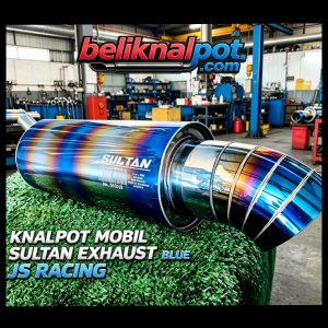 KNALPOT MOBIL ORIGINAL SULTAN EXHAUST TERBAIK DI PURBALINGGA SARINGAN STAINLESS MODEL BOR SUARA SPORT