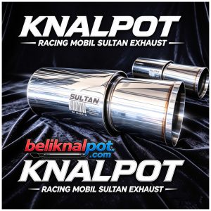 KNALPOT MOBIL TERBAIK ORIGINAL SULTAN EXHAUST TITAN TYPE PLONG LAS CACING ARGON COCOK UNTUK SEMUA MOBIL