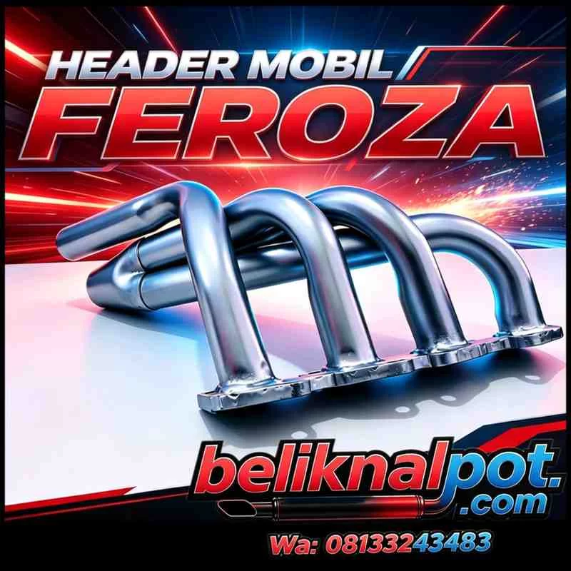 HEADER MOBIL DAIHATSU FEROZA TYPE 4.3.1 TARIKAN PENDEK SUARA LEBIH GARANG DAN BERTENAGA