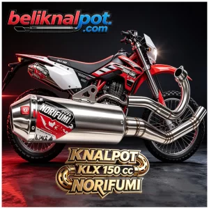 KNALPOT KLX 150 CC BAHAN STAINLESS STEEL ANTI KARAT PERFORMA DAN BERTENAGA PADA MOTOR ANDA