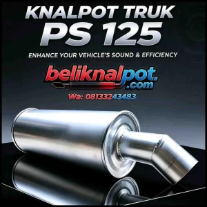 KNALPOT KENDARAAN MOBIL TRUK PS 125 BAHAN GALVANIS TEBAL SANGAT KUAT TAHAN LAMA